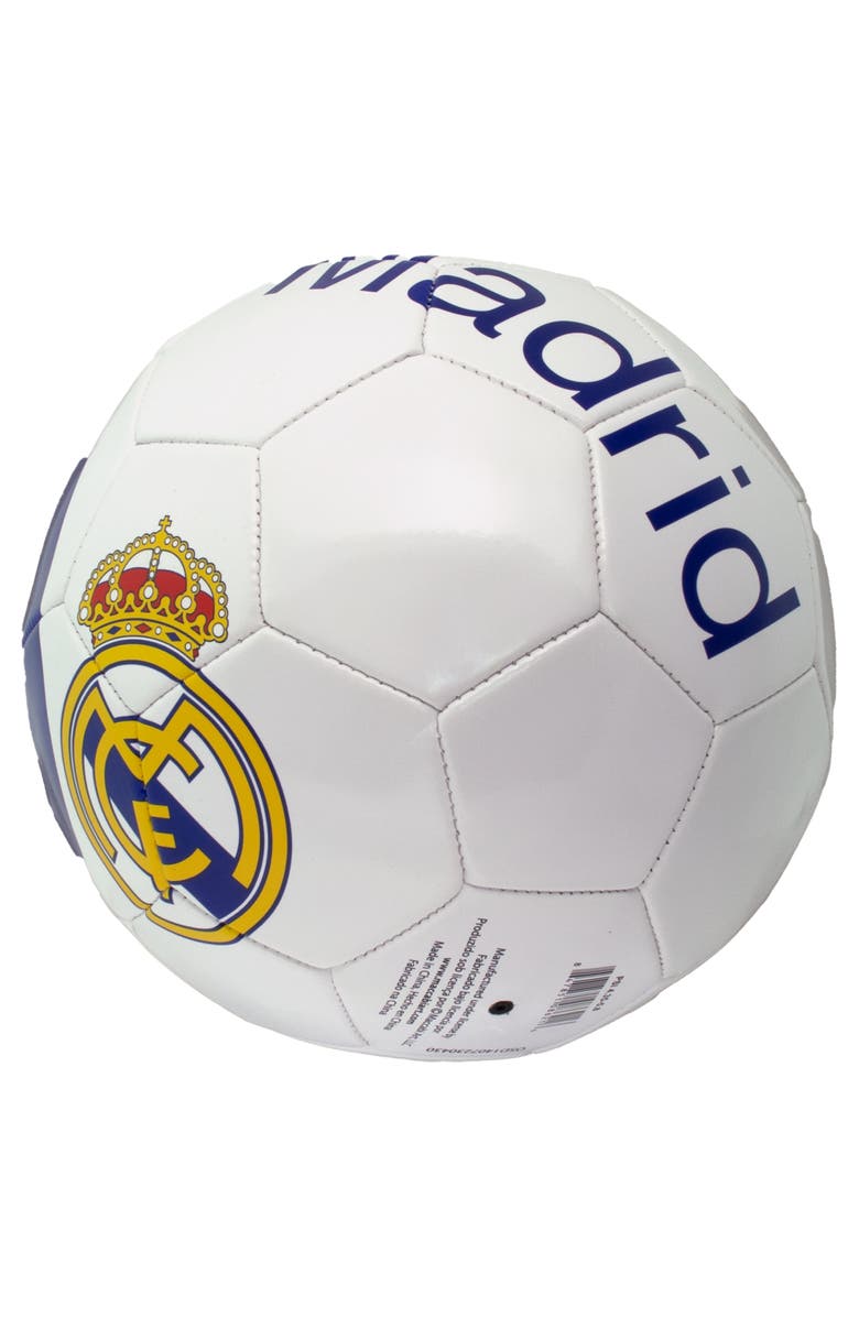 Pro Ball Official Real Madrid Soccer Ball, Size 5, Alternate, color, Multicolored