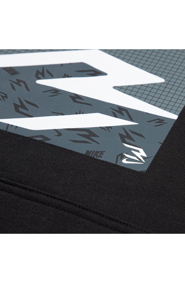 3 Brand Kids' Pop 3B Pullover Hoodie, Alternate, color, Black