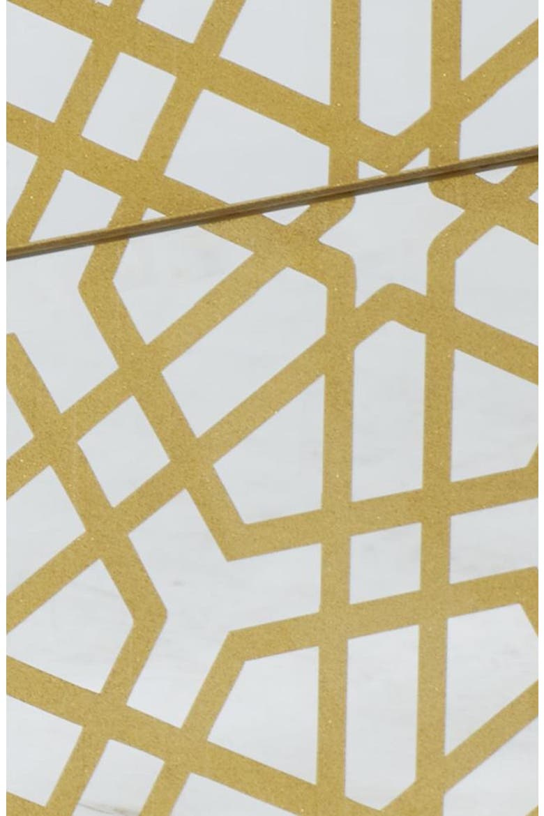 Glam Gold Set of 2 Decorative Wood Boxes, Alternate, color, GOLD