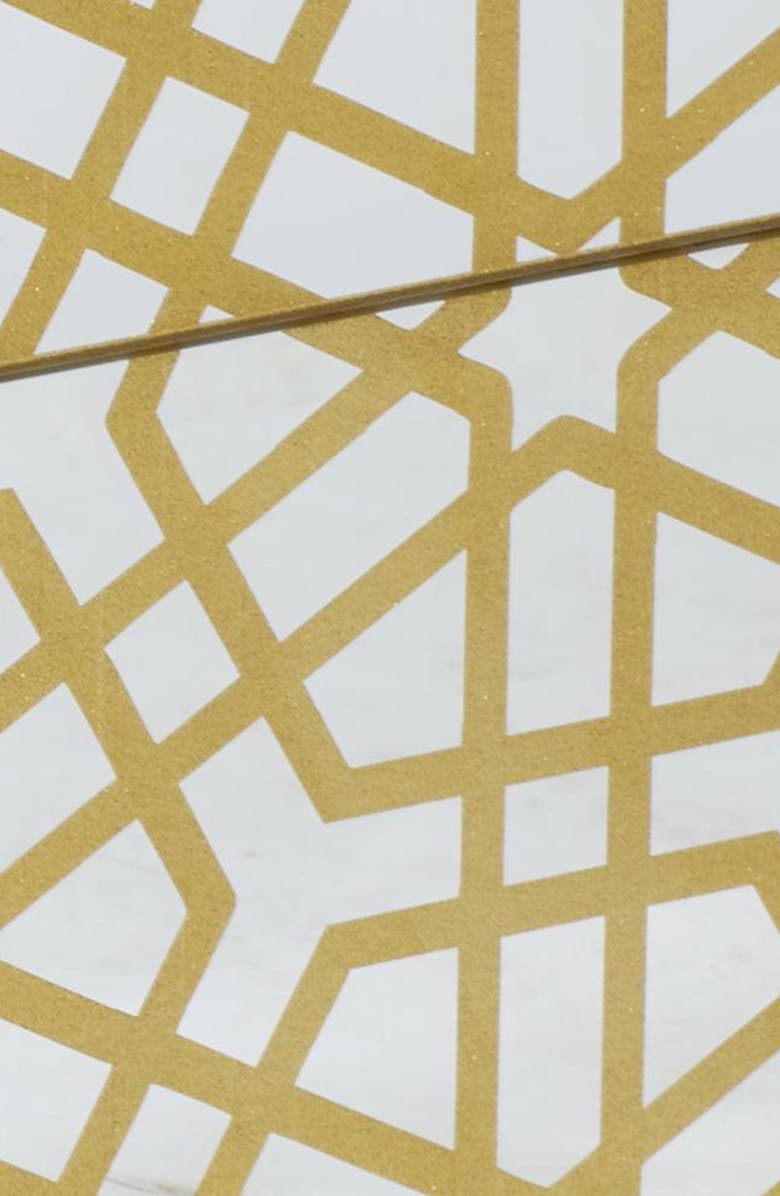 UMA Glam Gold Set of 2 Decorative Wood Boxes, Alternate, color, Gold