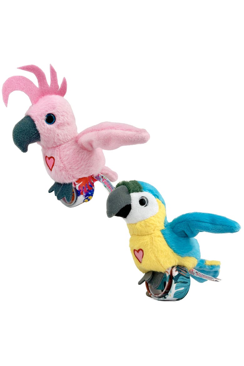 Cockatoo and Parrot Interactive Plush Toy, Main, color, Multicolored