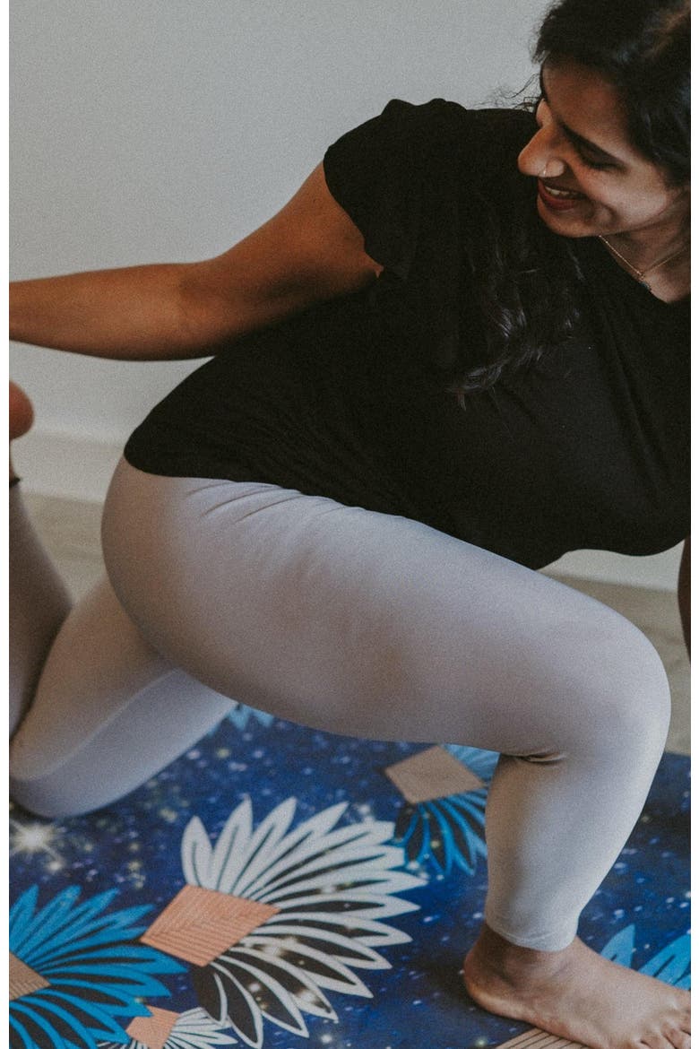Ravinala - Sustainable Yoga Mat, Alternate, color, Blue