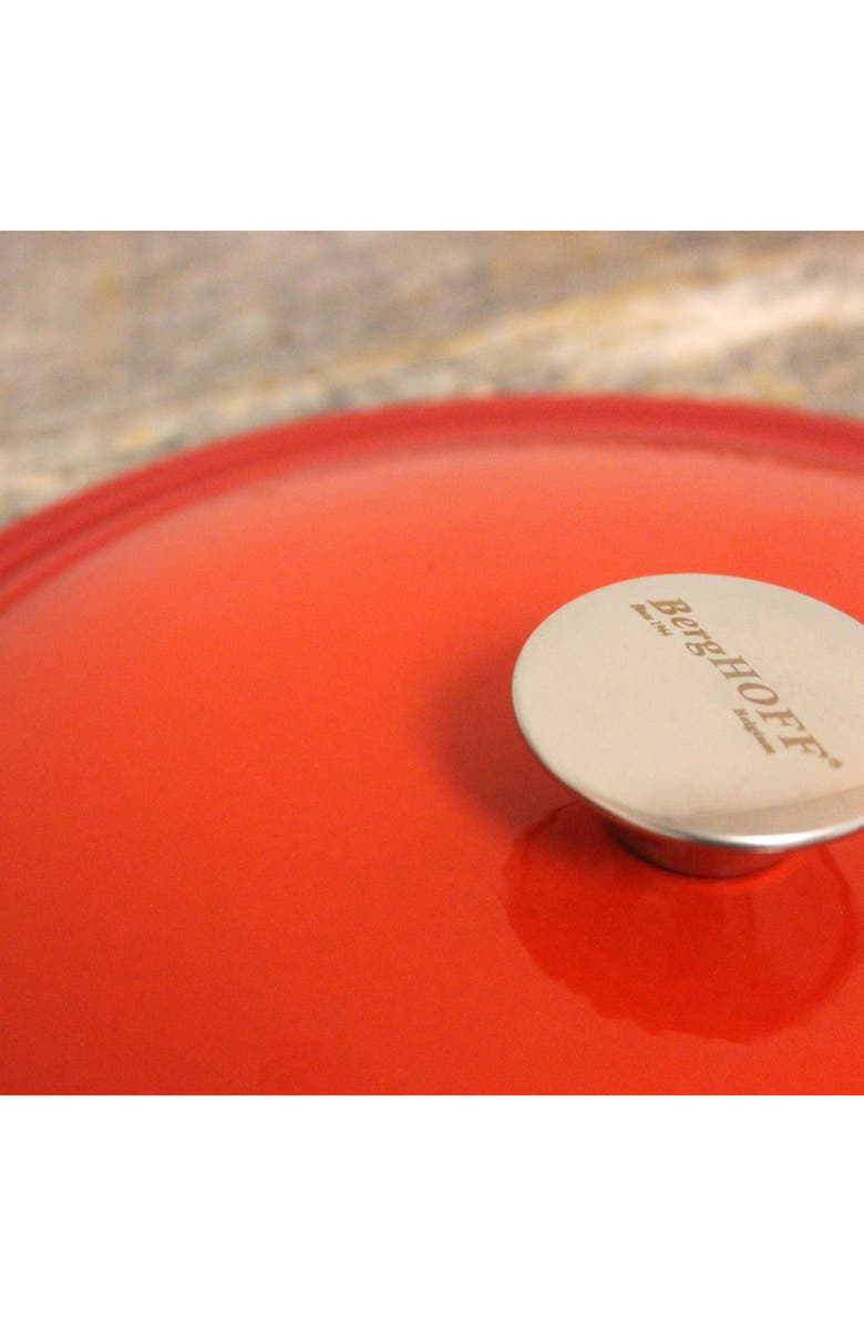 BergHOFF Neo 4-Piece Cast Iron Cookware, Alternate, color, Orange