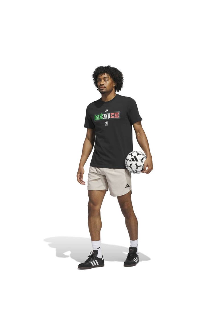 Men's adidas Black Mexico National Team Jersey Hook T-Shirt, Alternate, color, Black