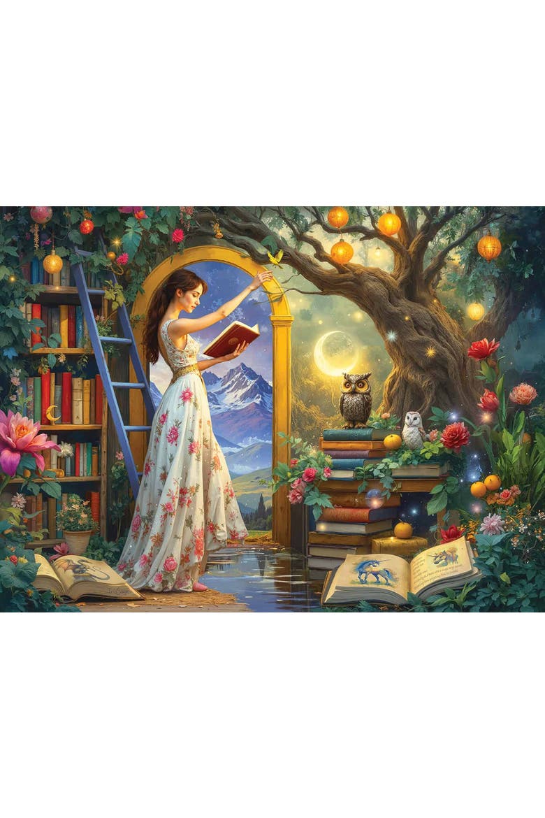The Librarian 1000 piece Jigsaw Puzzle for Adults, Alternate, color, Multicolor