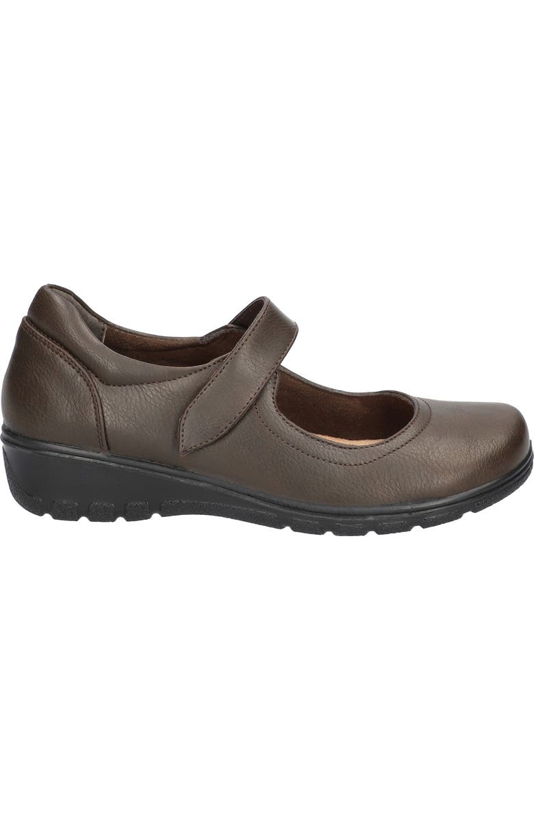 EASY STREET Archer Mary Jane Flat, Alternate, color, Brown