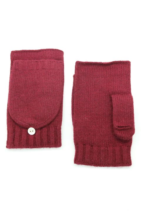 Flip Top Fingerless Gloves