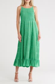JASON WU Sleeveless Tiered Maxi Dress
