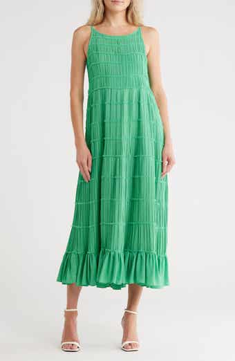 JASON WU Sleeveless Tiered Maxi Dress