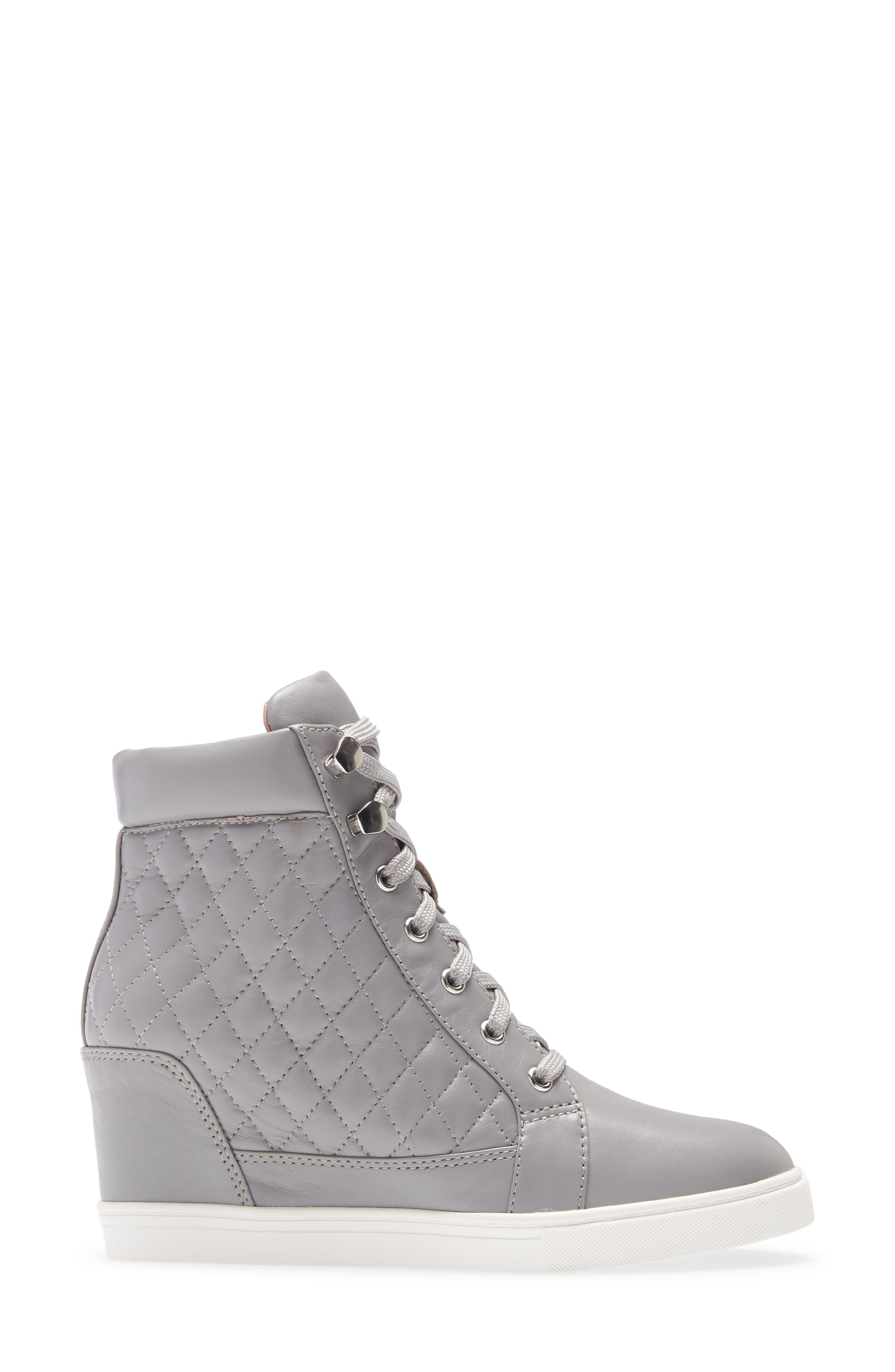 Linea Paolo Linea Paola Fiji Wedge Sneaker, Alternate, color, Rock
