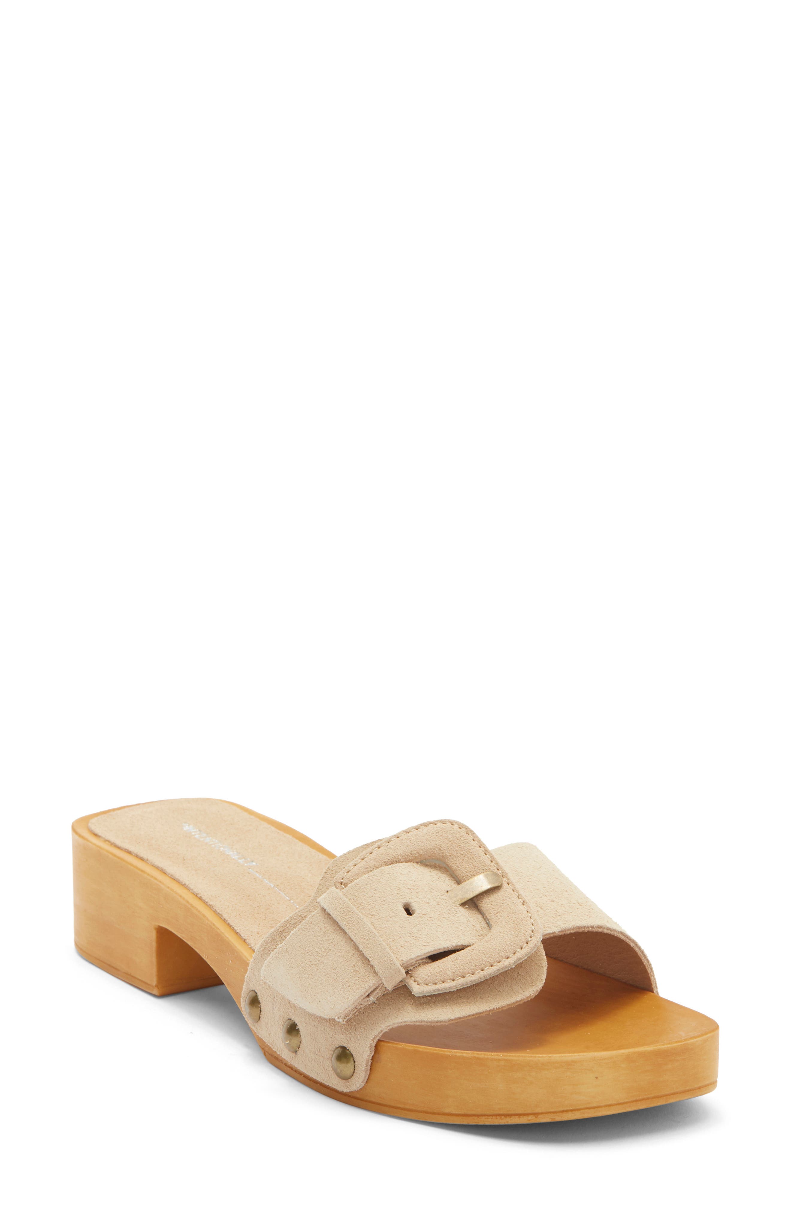 Intentionally Blank Mar Clog Sandal In Brown