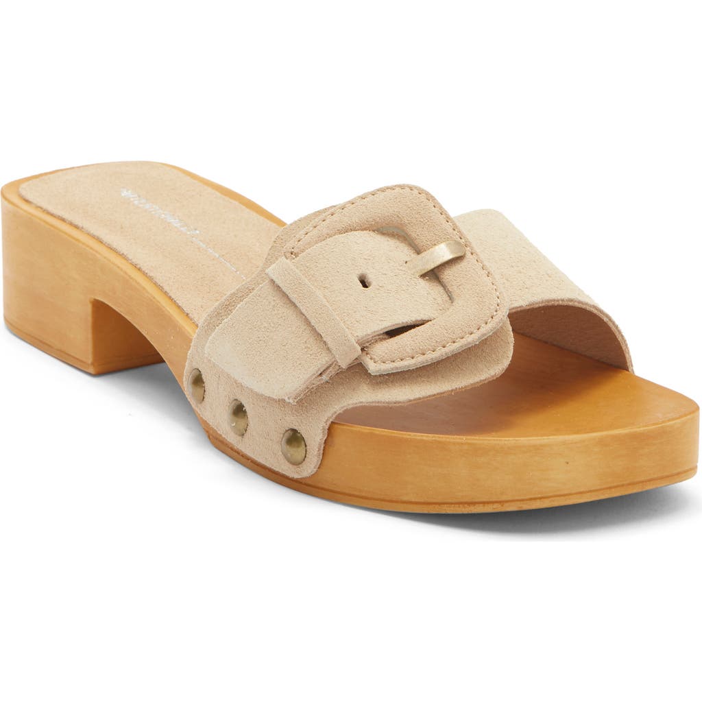 Intentionally Blank Mar Clog Sandal In Brown
