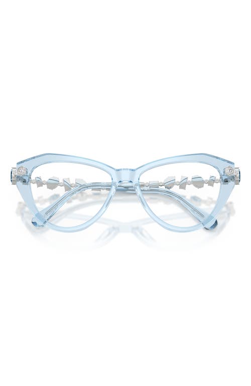 Swarovski 53mm Cat Eye Optical Glasses