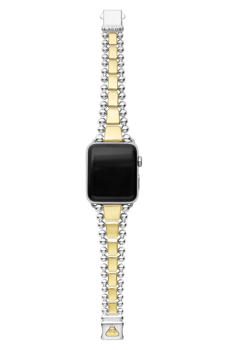 LAGOS Smart Caviar Apple Watch<sup>®</sup> Watchband, Alternate, color, Two-Tone