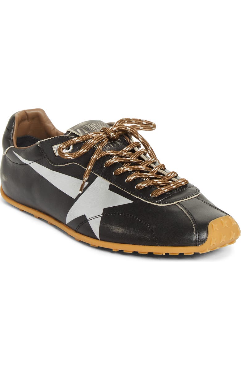 Golden Goose Marathon Speed Sneaker, Main, color, Black/ Silver