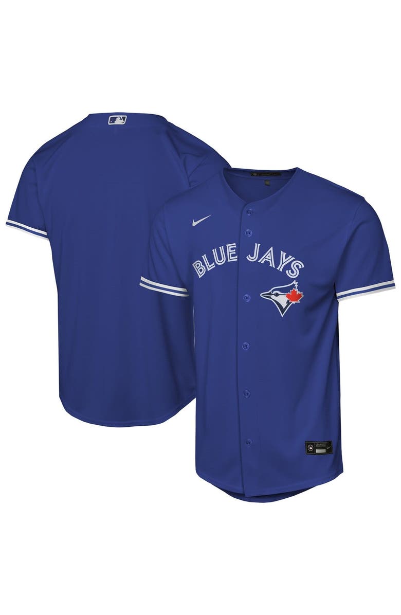Nike Youth Nike Royal Toronto Blue Jays Alternate 2 Replica Jersey, Main, color, 
