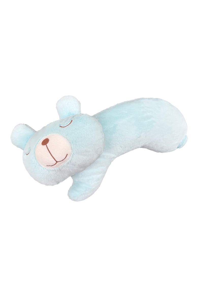Kids' Bear Sleeping Neck Pillow, Main, color, BLUE