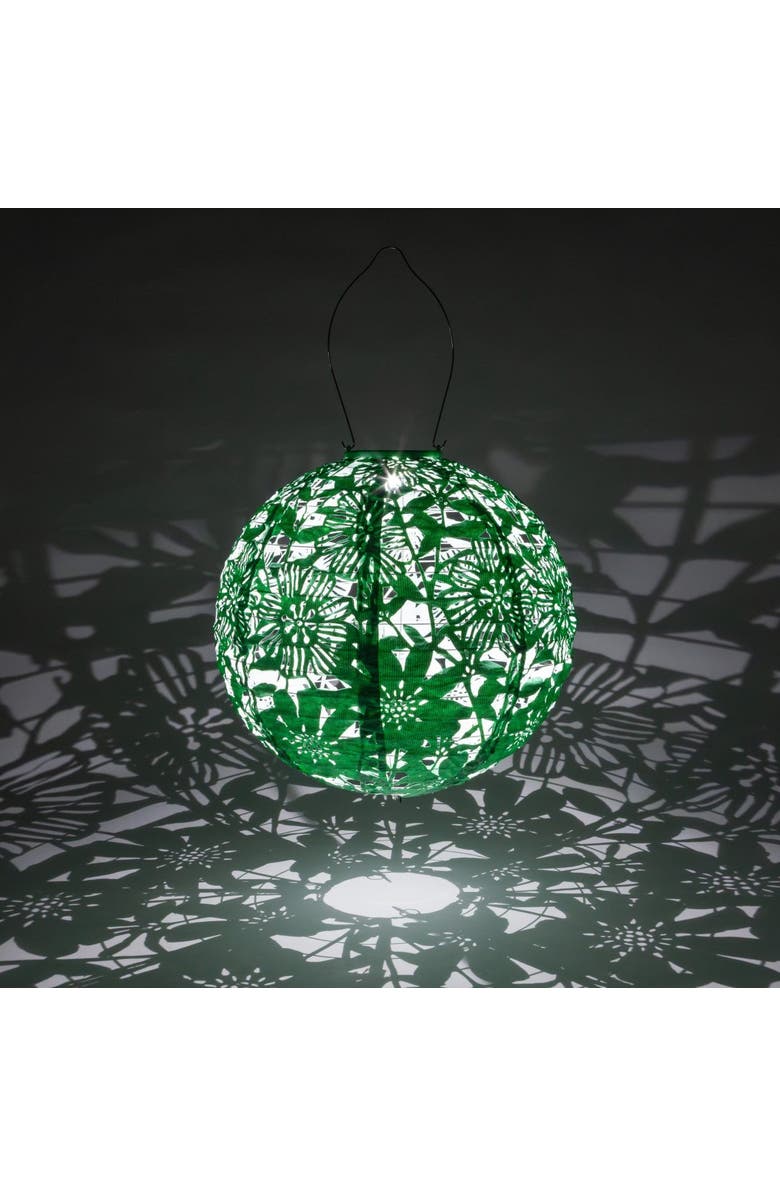 Allsop Home & Garden Soji Stella - Sunflower Solar Lantern, Alternate, color, Jelly Mint