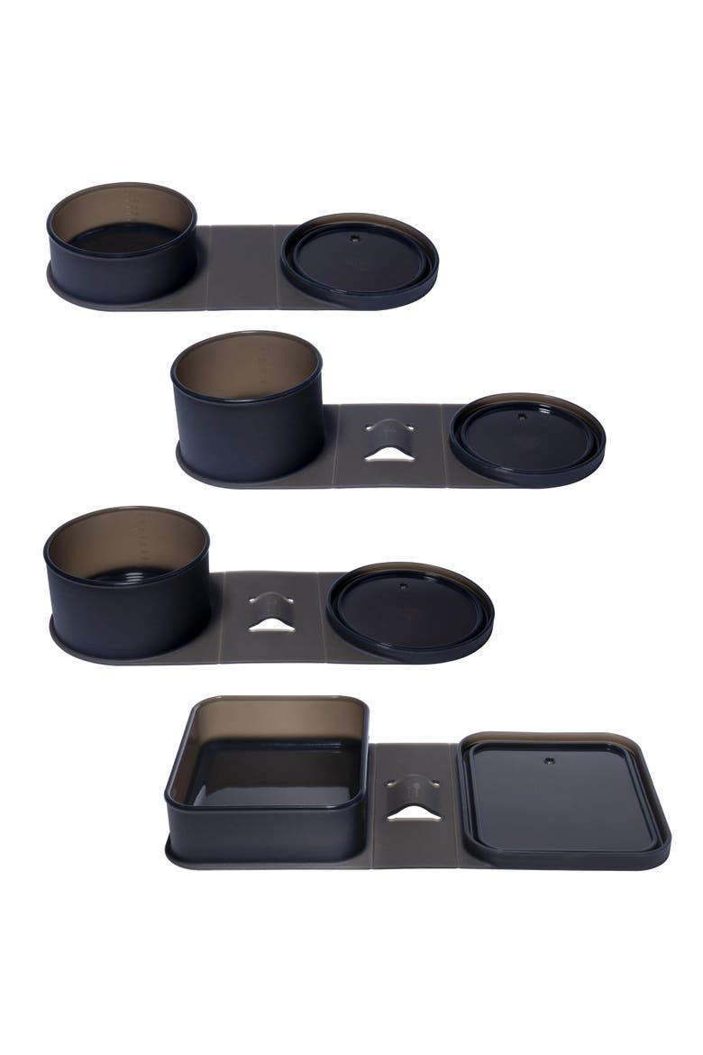 Silicone Go Go Bowls Set Of 410, 20, 30 Oz, Alternate, color, Black