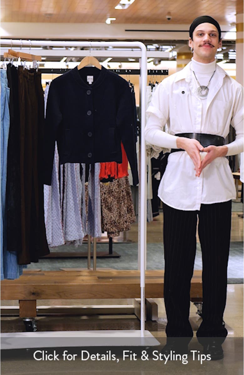 Knit Bomber Jacket, sales video thumbnail