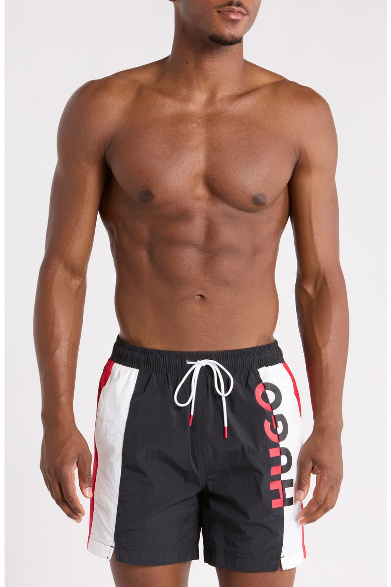 Suna Swim Trunks, Main, color, BLACK
