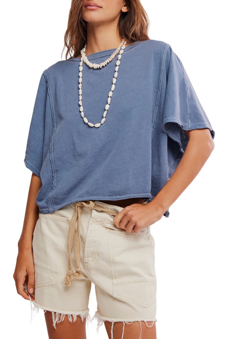 Next Level Batwing Oversize T-Shirt, Main, color, NIGHT SHADOW