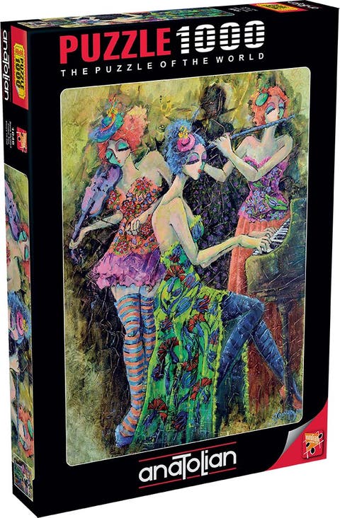 Color Trio 1000 piece Jigsaw Puzzle for Adults