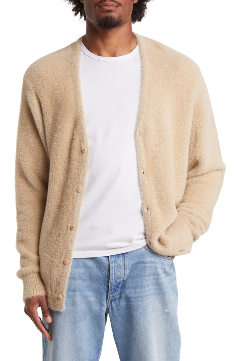 CONEY ISLAND PICNIC Fuzzy Cardigan, Main, color,