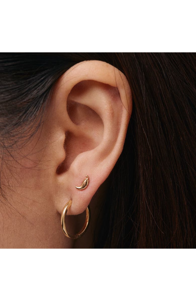 Whit Jewelry 14K Yellow Gold Chili Stud, Alternate, color, Gold - Butterfly Back