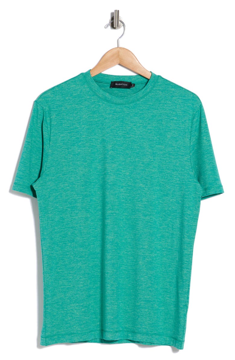 Bugatchi Crewneck Performance T-Shirt, Alternate, color, Menthol