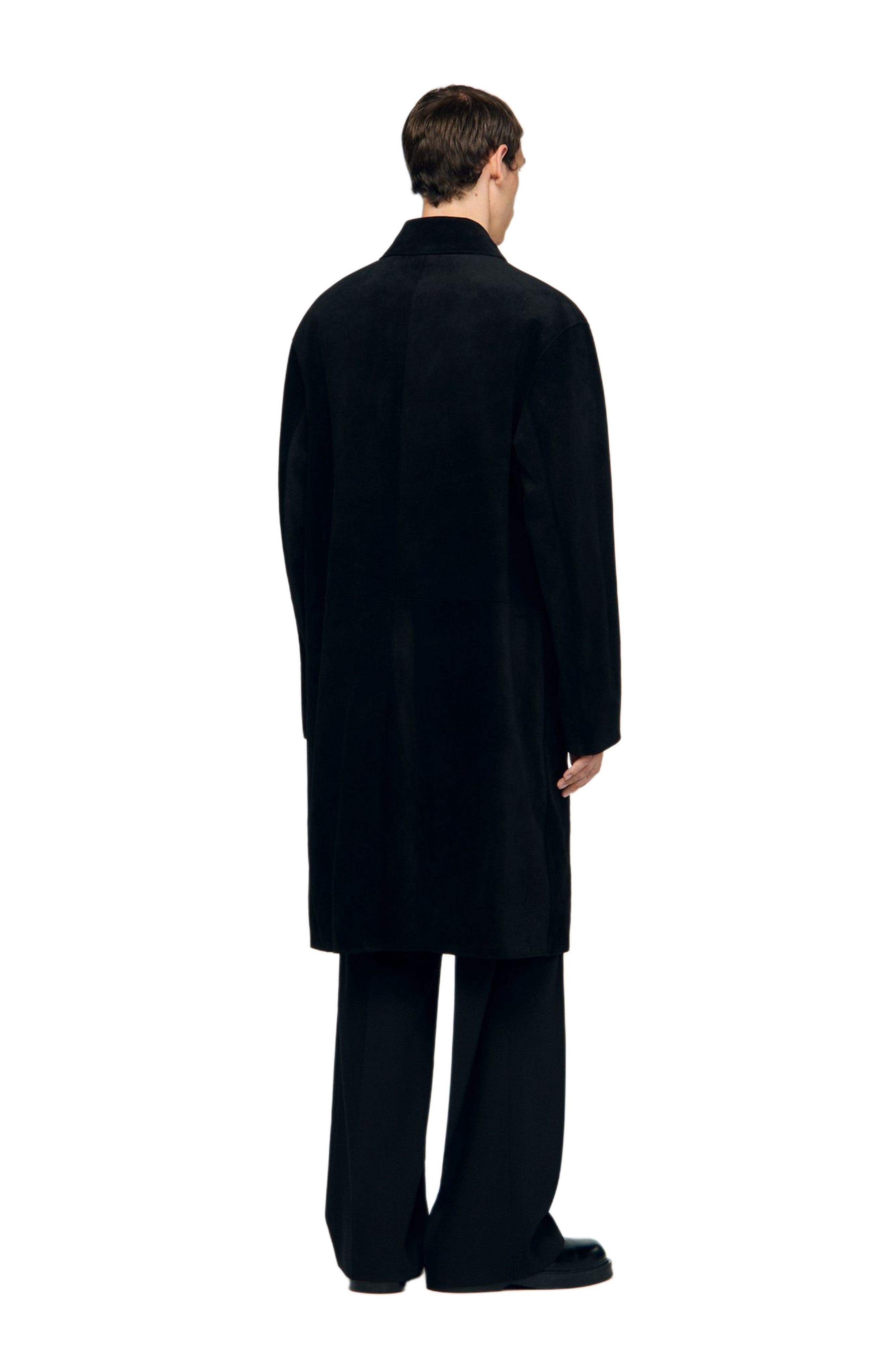 Oversized coat with wing collar - image 2