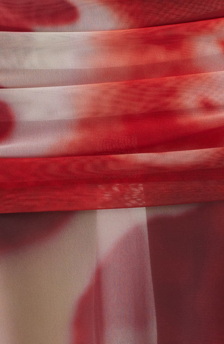 Feners Susurro Print Off the Shoulder Top, Alternate, color, Blush