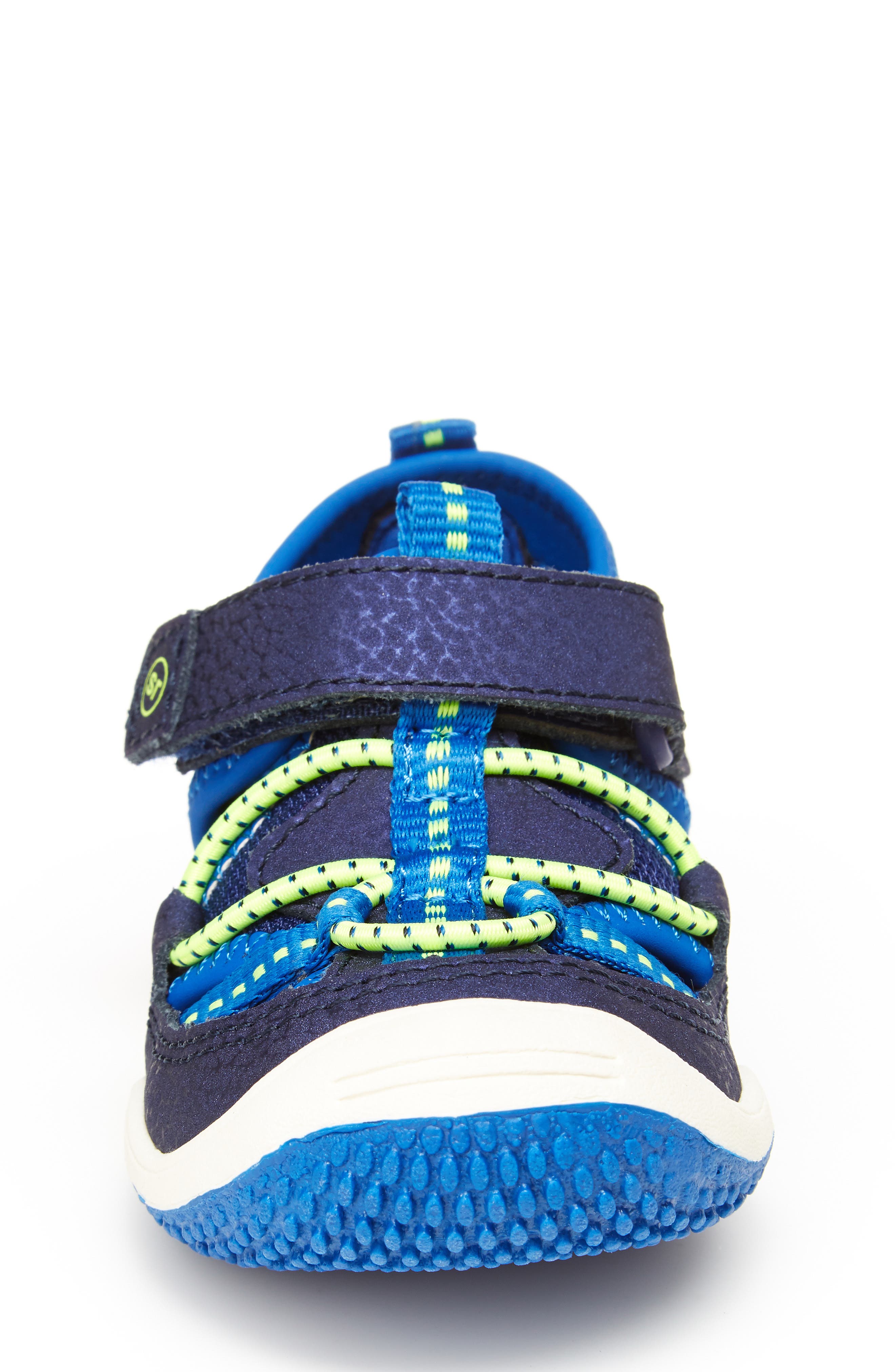 Marina Water Sandal, Alternate, color, ELECTRIC BLUE LEATHER/ TEXTILE