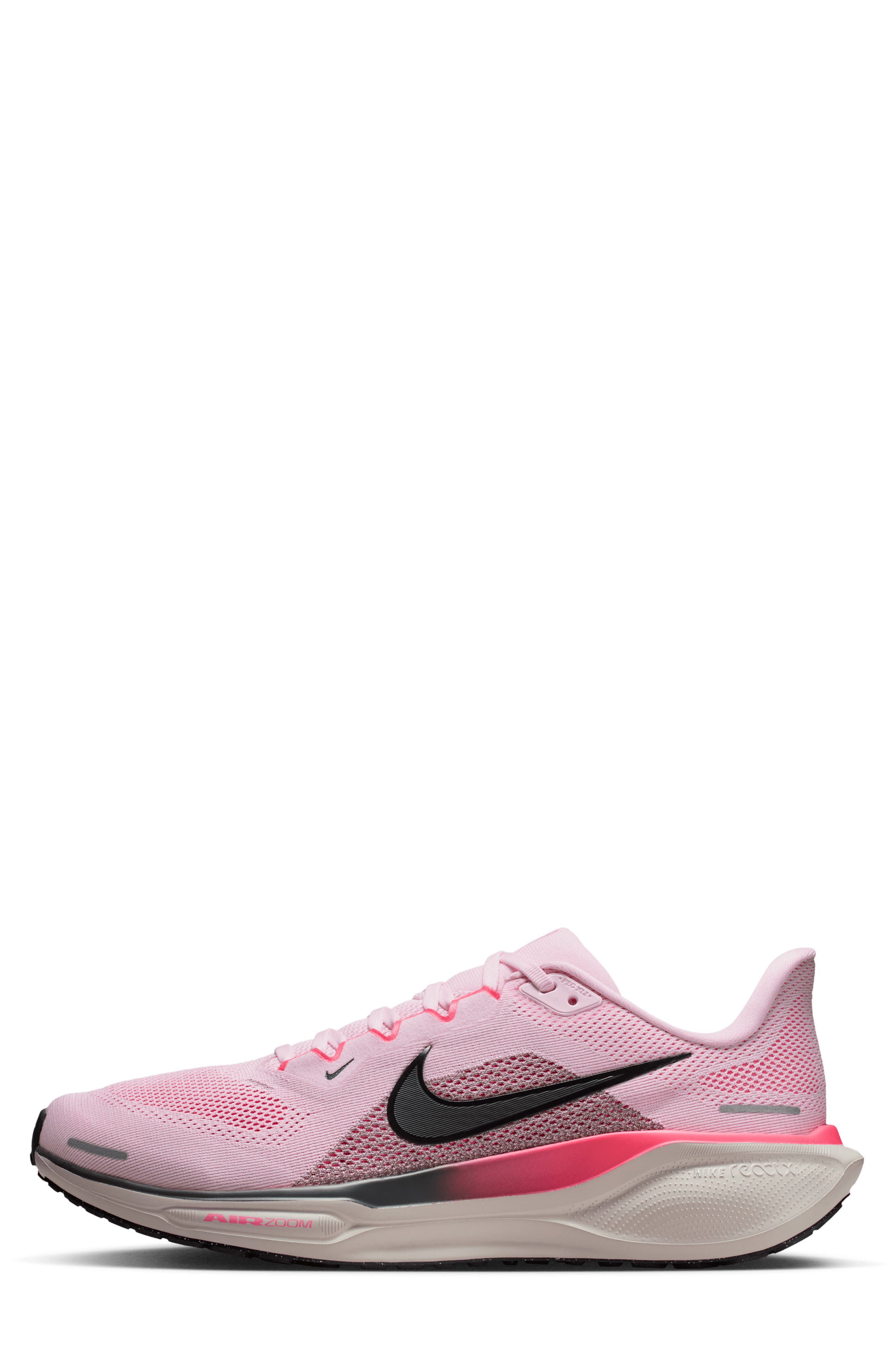 Nike Air Zoom Pegasus 41 Running Shoe, Alternate, color, 604 Pink Foam/Taupe Grey/Hyper Pink/Off Noir
