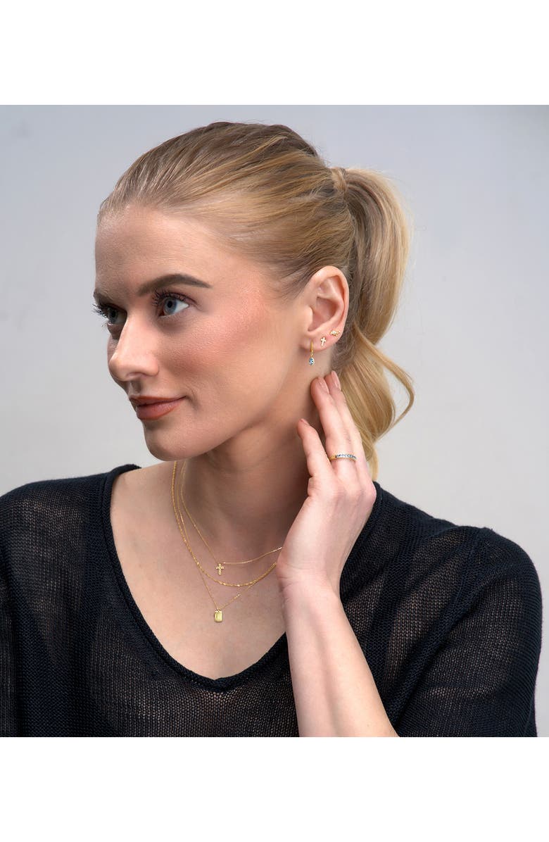 Bony Levy 14K Gold Blue Topaz Ring, Alternate, color,