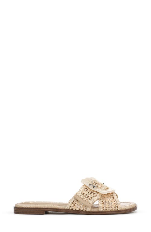 Sam & Libby Thea Woven Sandal In White