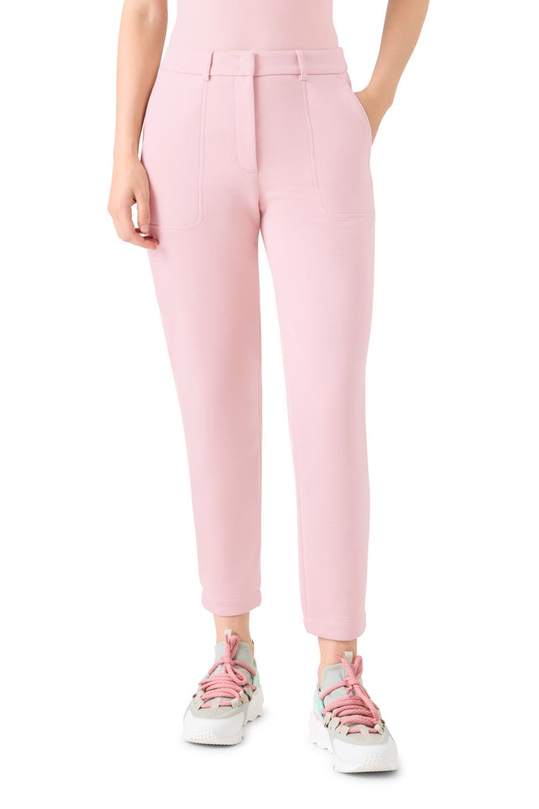 Knit Slim Ankle Pants, Main, color, ROSE