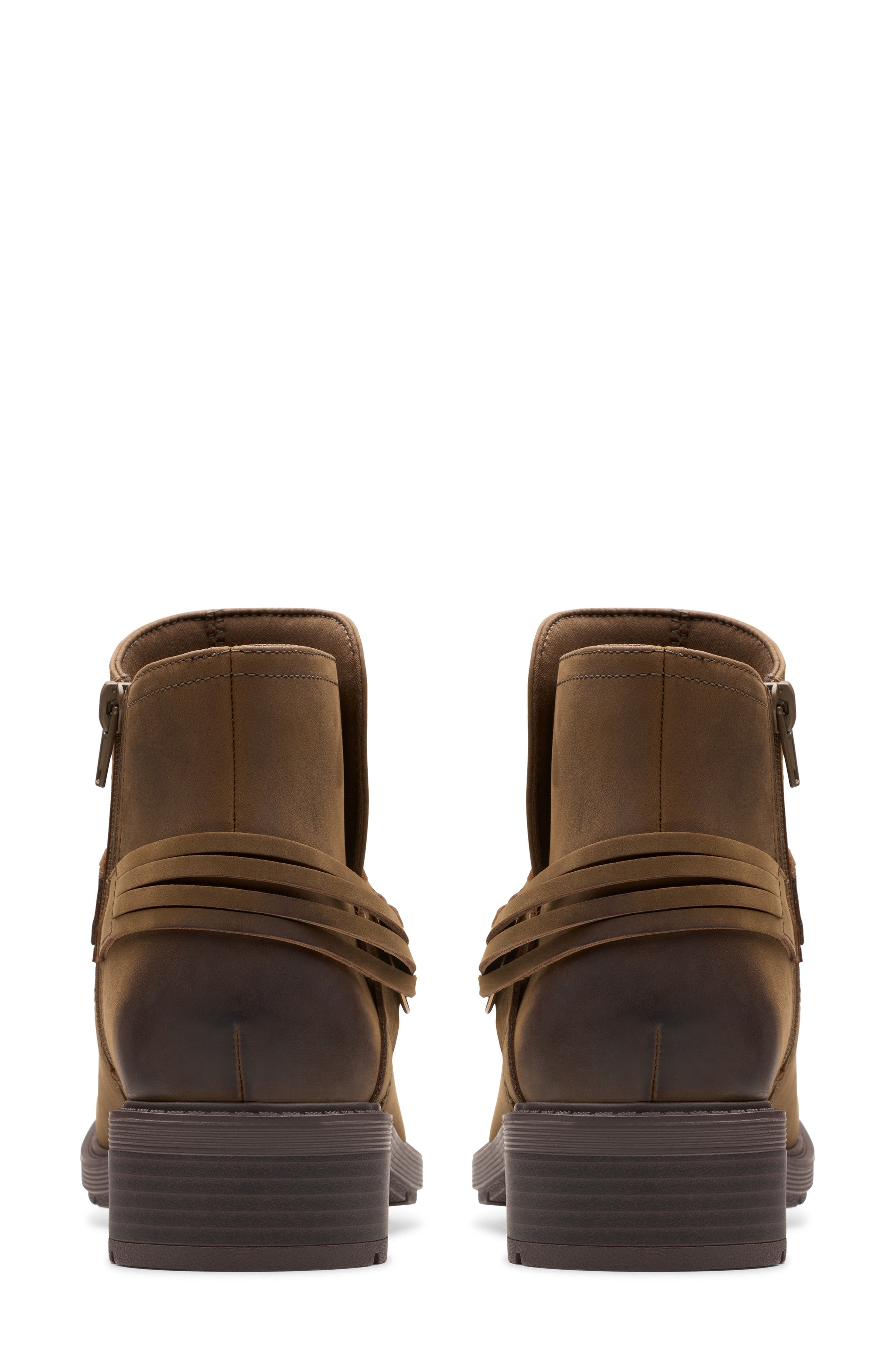 Clarks<sup>®</sup> Hearth Kaylie Bootie, Alternate, color, Mushroom Oily