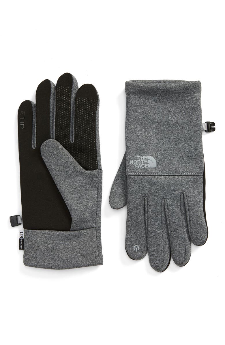 The North Face Etip Gloves, Main, color, Tnf Medium