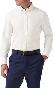 Mizzen+Main Bateman Trim Fit Performance Button-Up Shirt