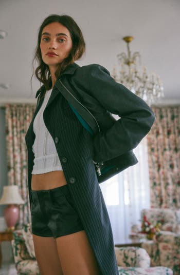 Blair Faux Leather Jacket