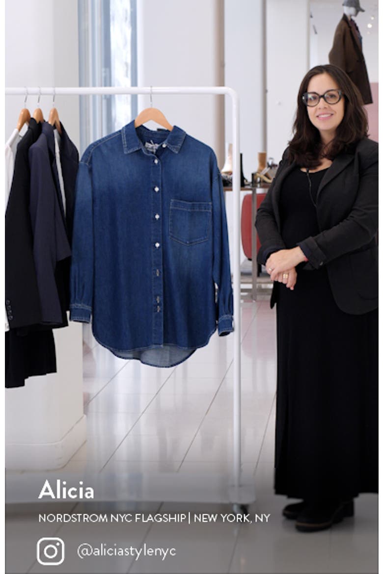 Women's Mira Organic Cotton Denim Shirt video