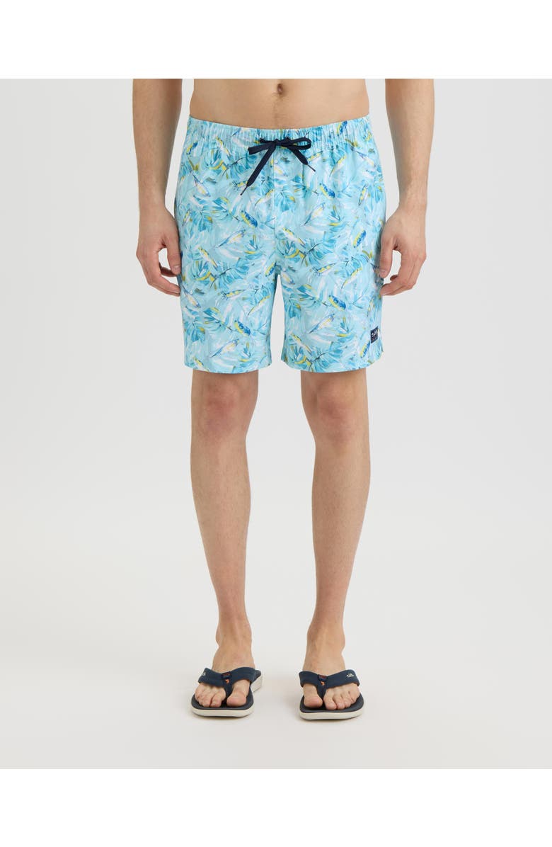 Salt Life Catch Me If You Can Volley Boardshort, Main, color, Fresh Mint