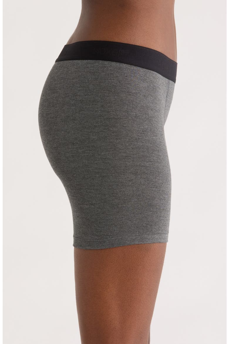 Baller Pad Liner Ultra-Soft 5-Inch Boxer Briefs, Alternate, color, CHARCOAL HEATHER 2.0