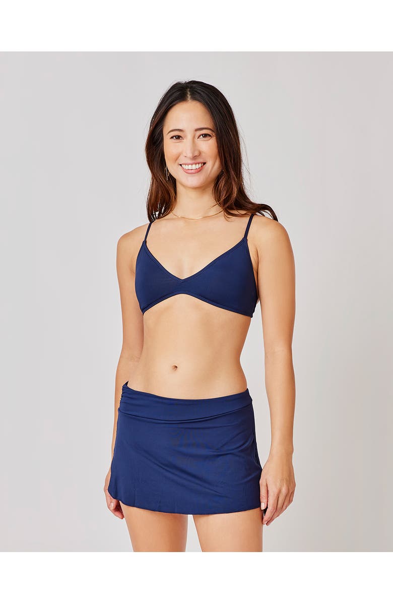 Carve Designs Hoku Swim Skirt, Alternate, color, Navy