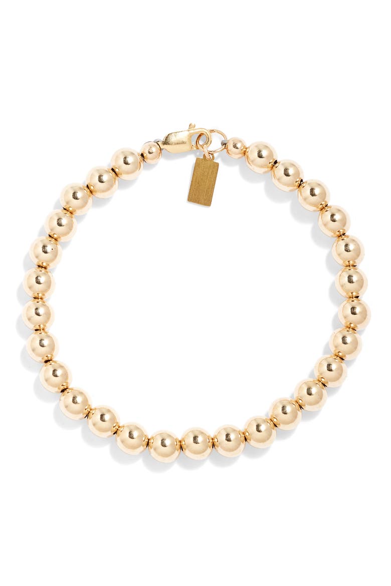Cameron Beaded Bracelet, Main, color, GOLD
