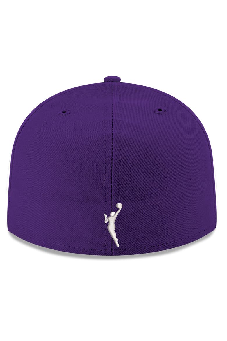 Men's New Era  Purple Los Angeles Sparks Team 59FIFTY Fitted Hat, Alternate, color, Purple