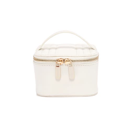 Wolf Maria Zip Jewelry Cube In White
