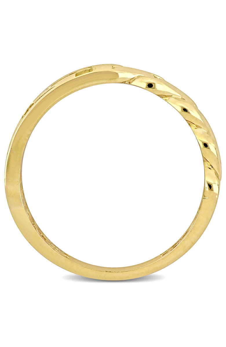 Julianna B. Men's Interlocking Greek Key Design Ring 14k, Alternate, color,