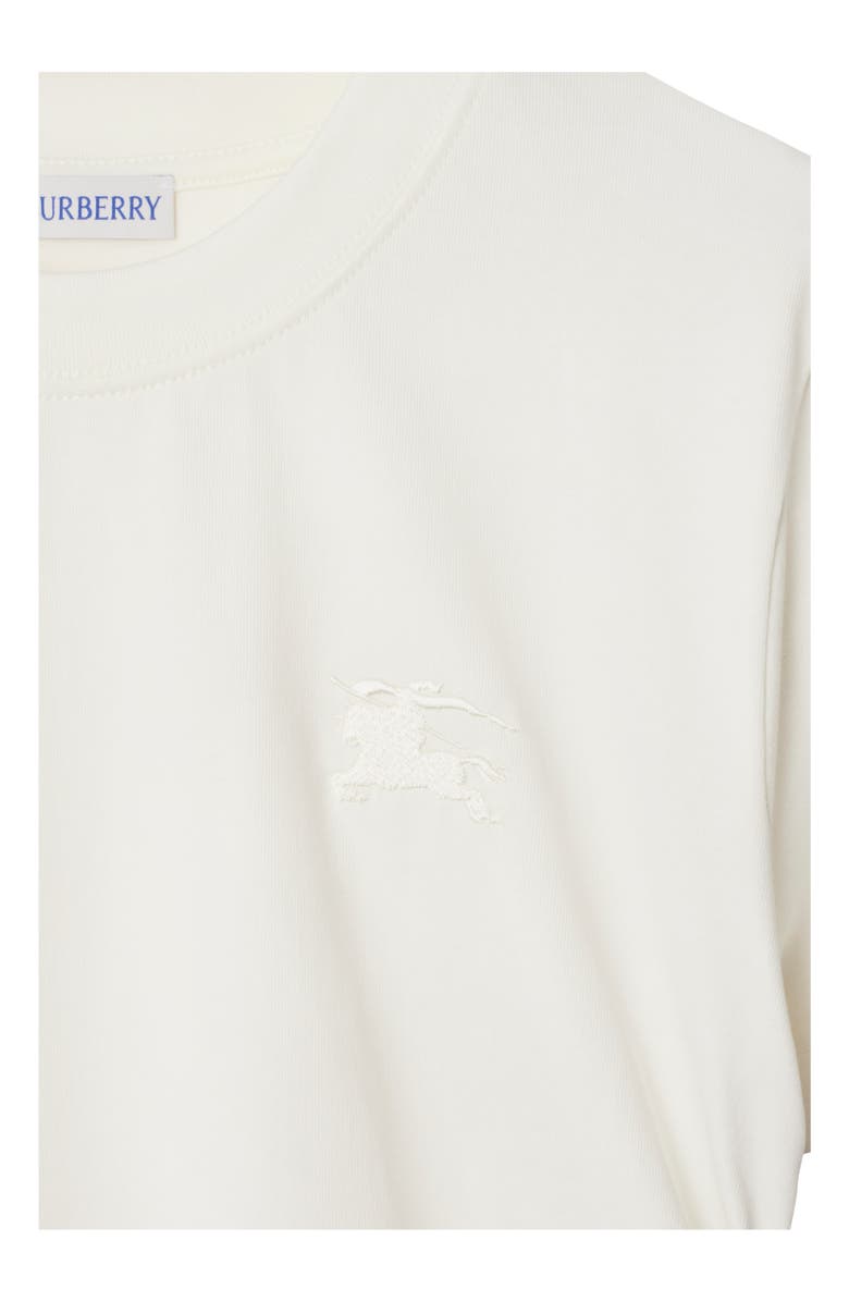 Burberry Festival Cotton T-shirt, Alternate, color, Chalk
